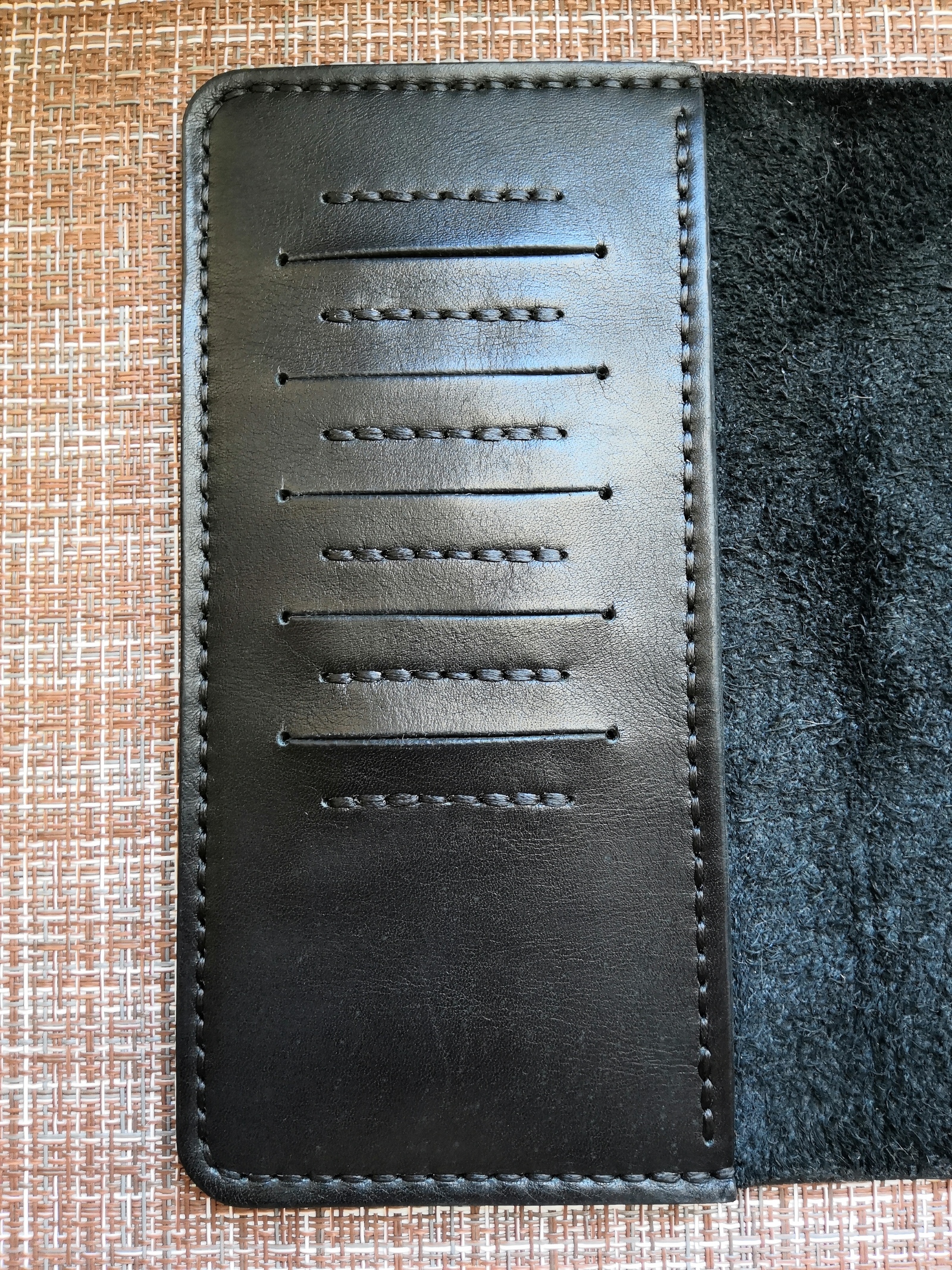 My crafts part 2 - My, Leather, Wallet, Handmade, Leather craft, Longpost