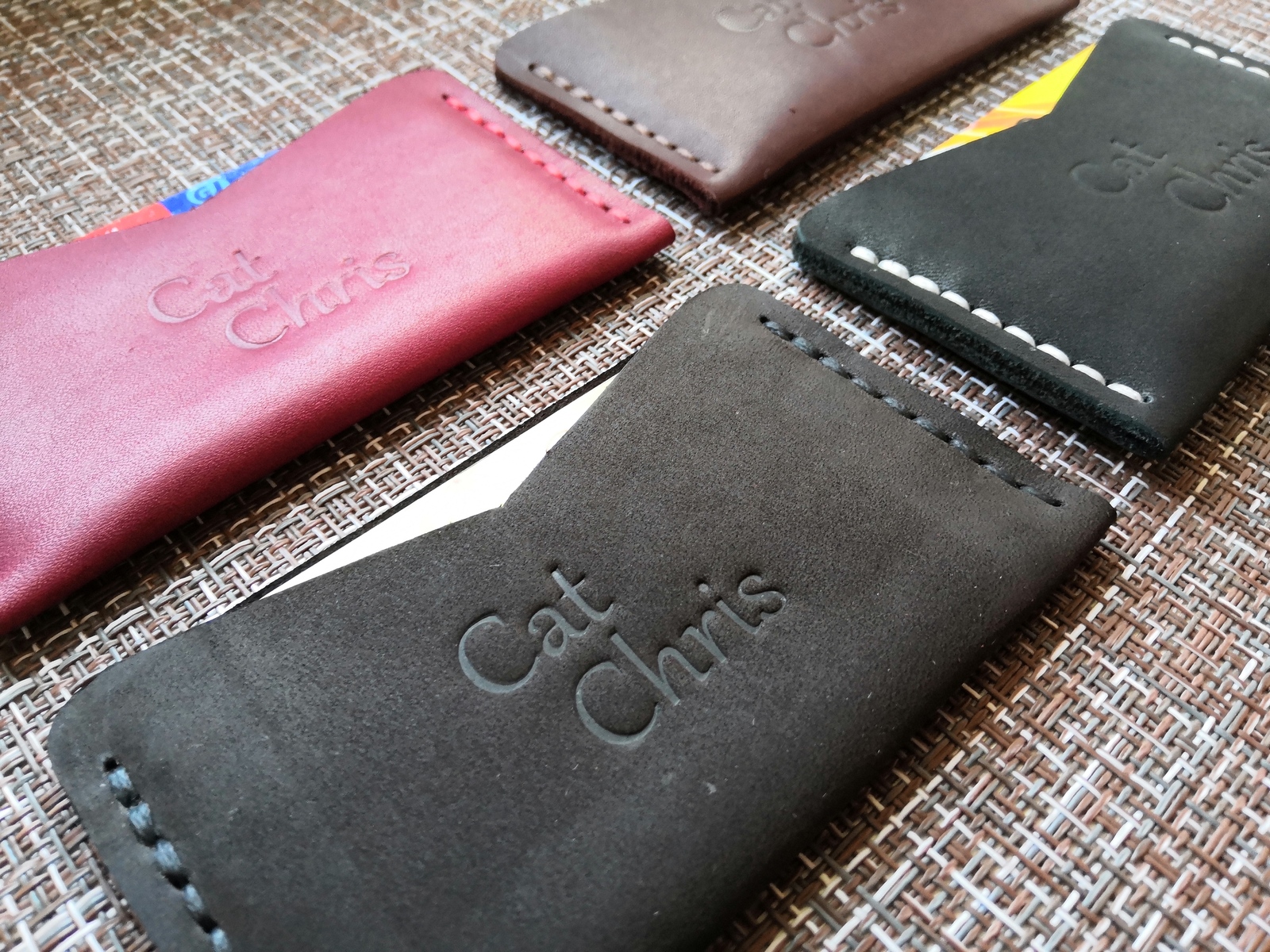 My crafts part 2 - My, Leather, Wallet, Handmade, Leather craft, Longpost