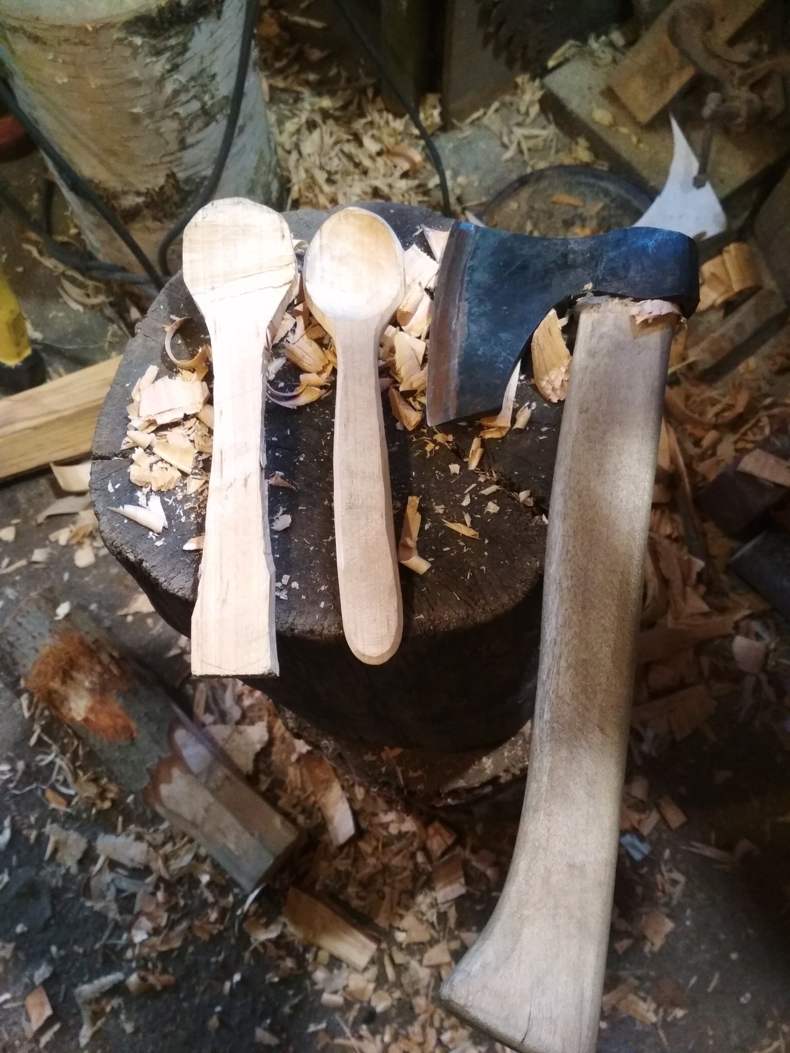 spoons - My, Wooden spoon, Woodworking, Handmade, Longpost