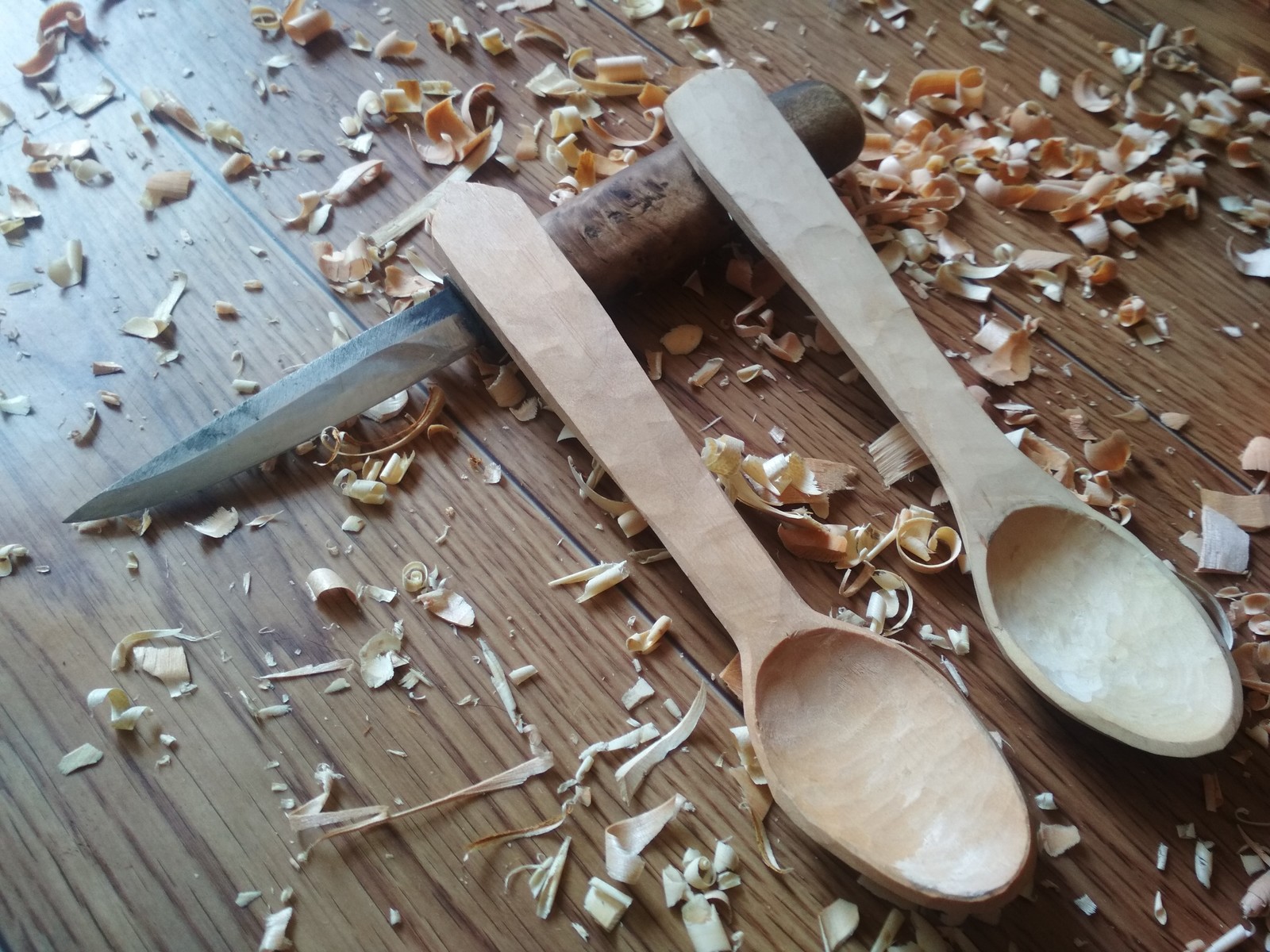 spoons - My, Wooden spoon, Woodworking, Handmade, Longpost