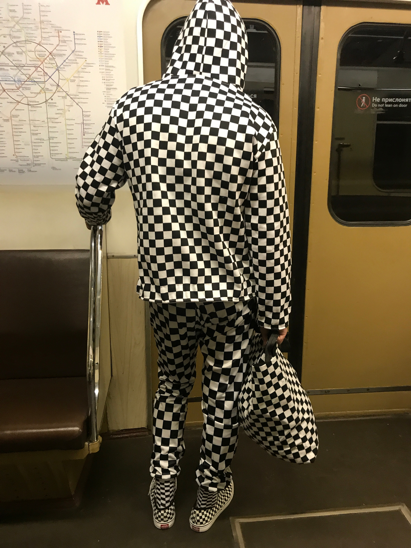 Ctrl C - My, Metro, Moscow Metro, Fashionista, Fashion