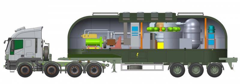 Представлены проекты ядерных реакторов на автомобильном шасси - Россия, Форум, Армия-2019, Мирный атом, Росатом, АЭС, Ядерный реактор, Военно-Технический форум Армия