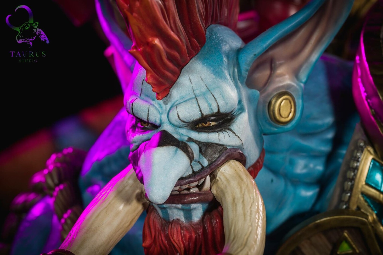 Vol`jin statue. - Art, Sculpture, Horde, Troll, Volgin, Longpost, Wow, World of warcraft