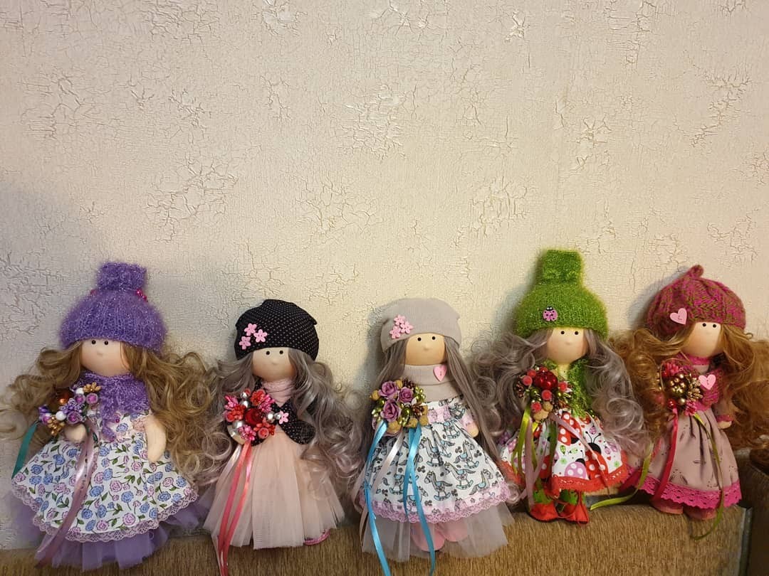 My works - My, Souvenirs, Presents, Doll, With your own hands, Needlework without process, Needlework, Handmade dolls, Interior doll, Longpost