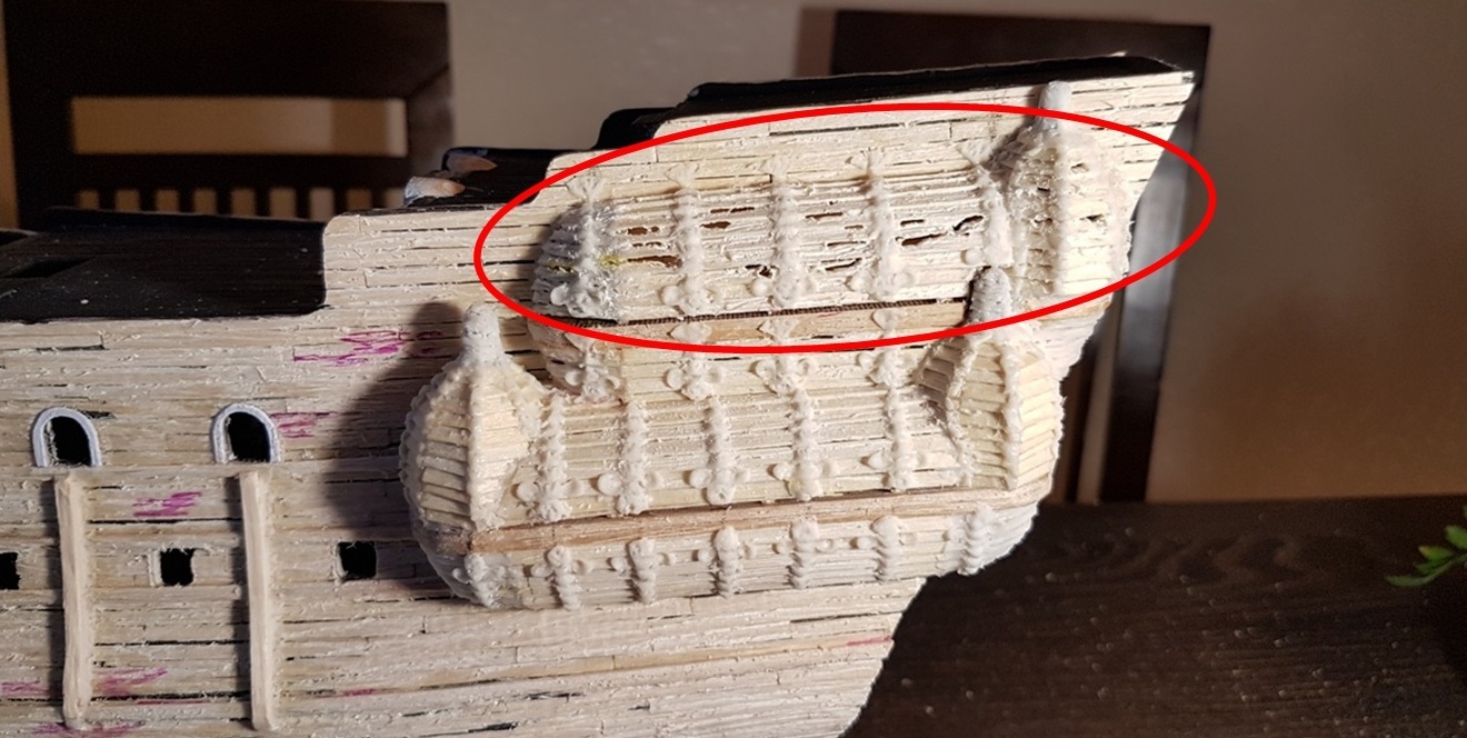 Continuation of the construction of the model of the ship Flying Dutchman from the garbage. part 7 - My, Flying Dutchman, With your own hands, Ship modeling, Longpost