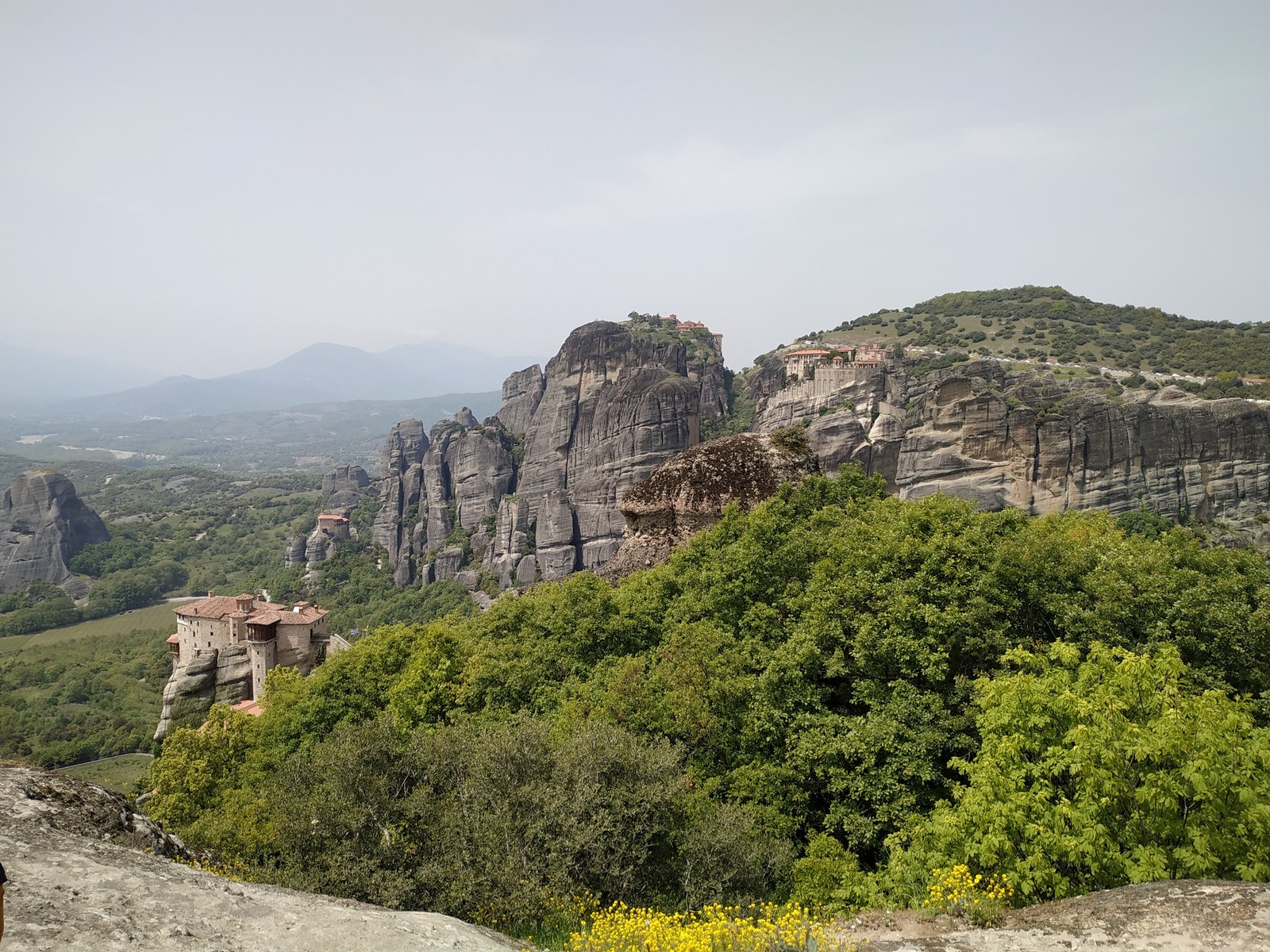 Greece. Meteora monasteries. - My, Greece, , The mountains, Longpost, Meteora Monastery