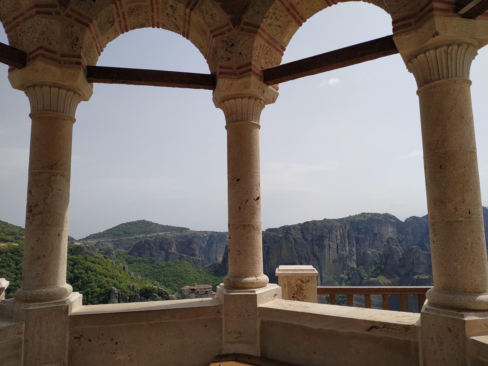 Greece. Meteora monasteries. - My, Greece, , The mountains, Longpost, Meteora Monastery