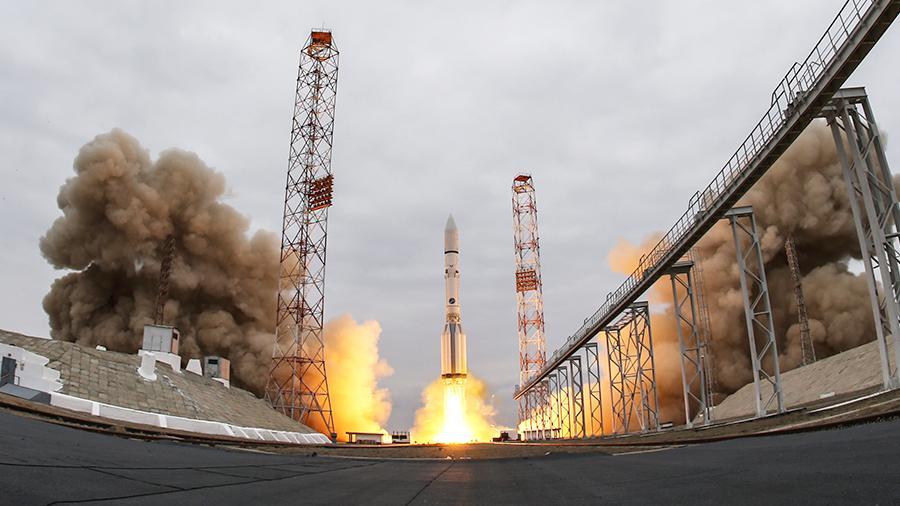 Rocket Proton-M with the observatory Spektr-RG launched from Baikonur - Russia, Space, Baikonur, Proton-m, Roscosmos