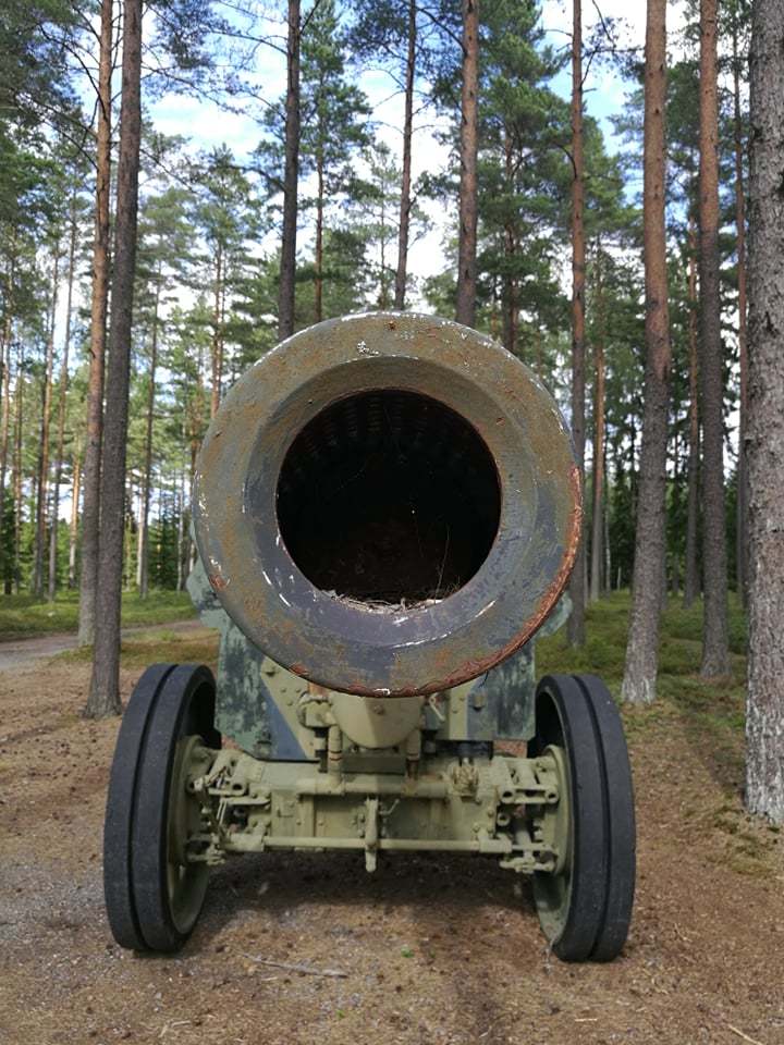 Front Museum of Hanko, Finland - My, Museum, Finland, Weapon, Longpost