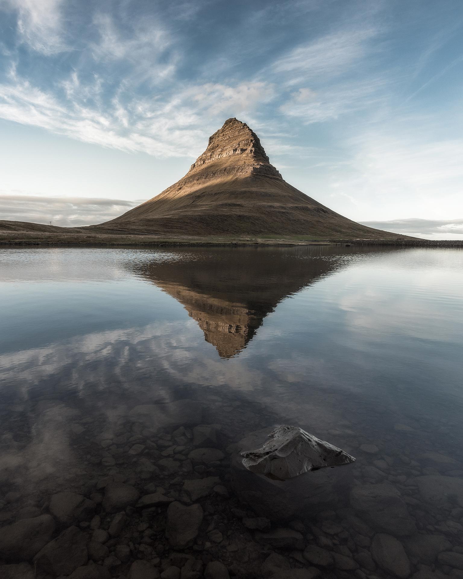 Mount Kirkjufell, Iceland - Kirkjufell, Iceland, The mountains, The photo