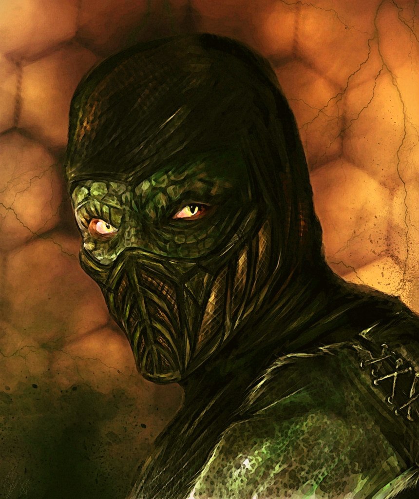 My Mortal Kombat drawings - My, Mortal kombat, Digital drawing, Longpost