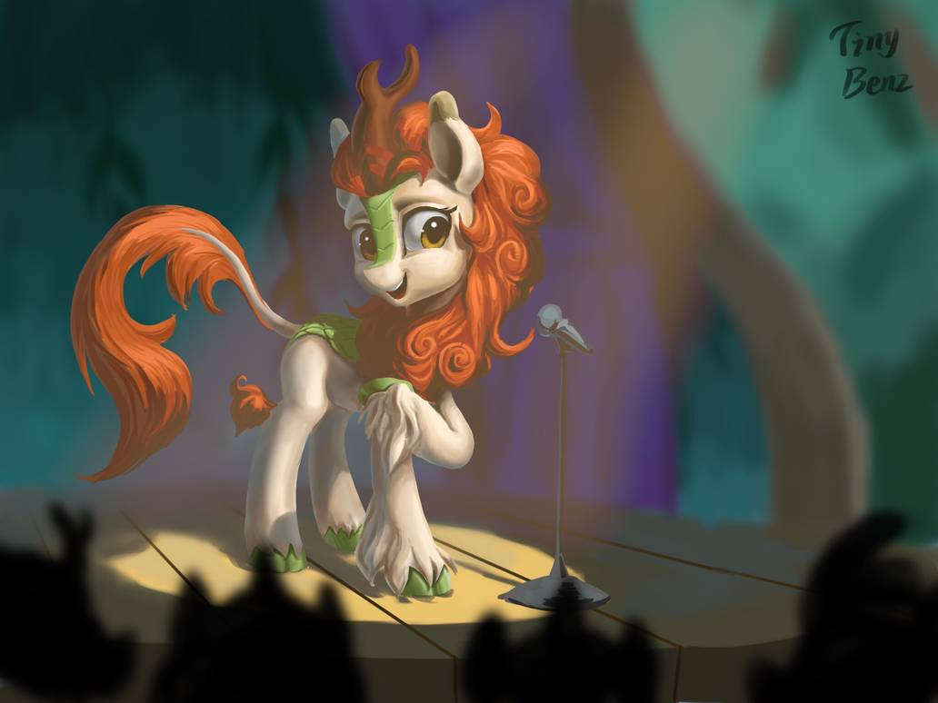 The sound of Kirin - My Little Pony, Autumn Blaze, MLP Kirin, Tinybenz