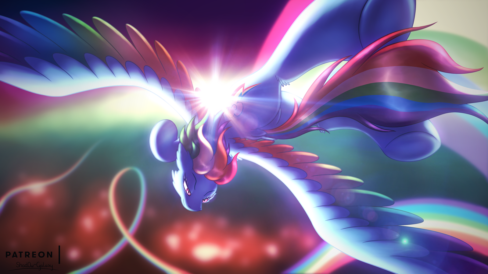 Lighting Up The Darkest Skies - My Little Pony, PonyArt, Rainbow Dash, Shad0w-Galaxy