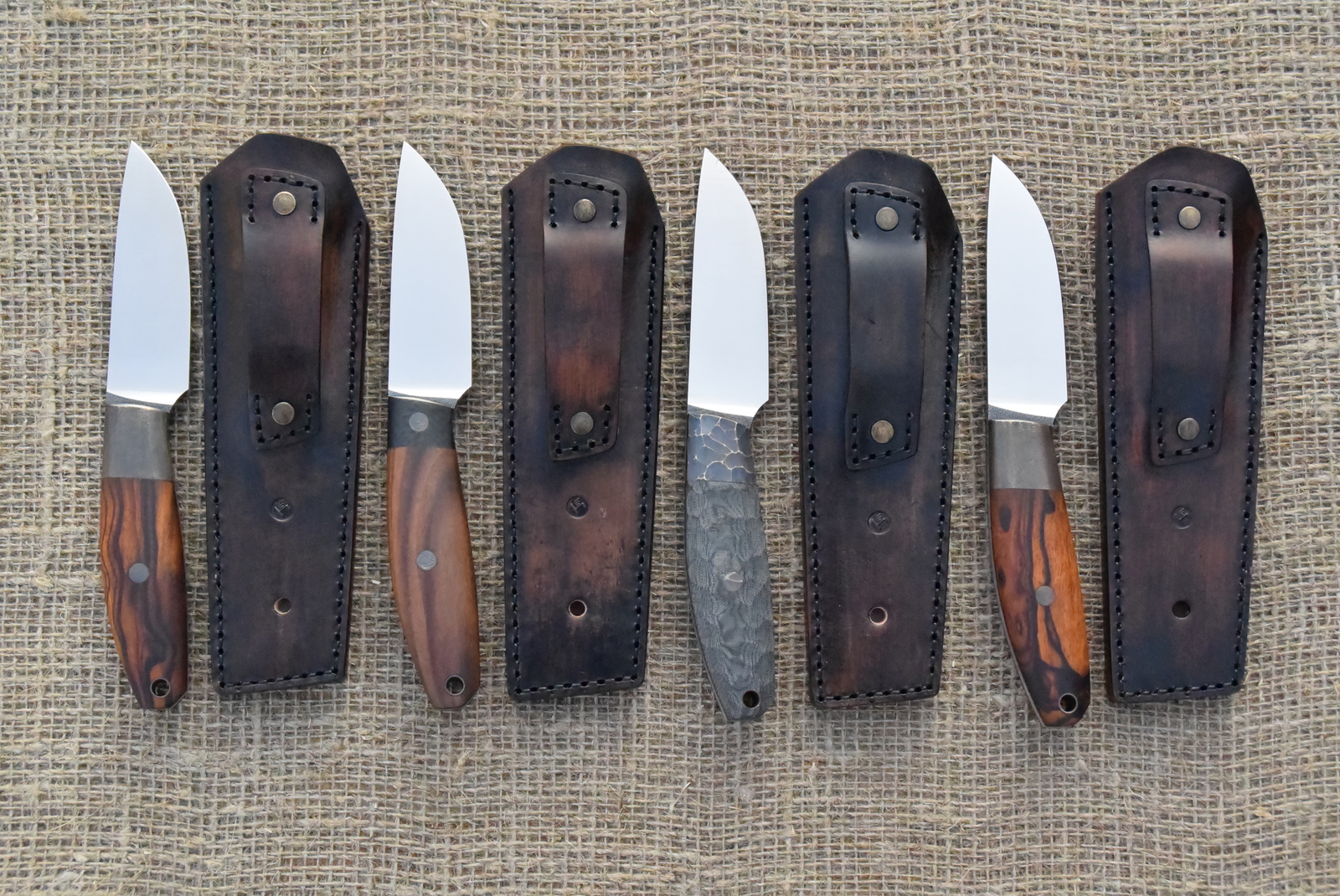 A flock of shorties - My, Knife, Handmade, Longpost