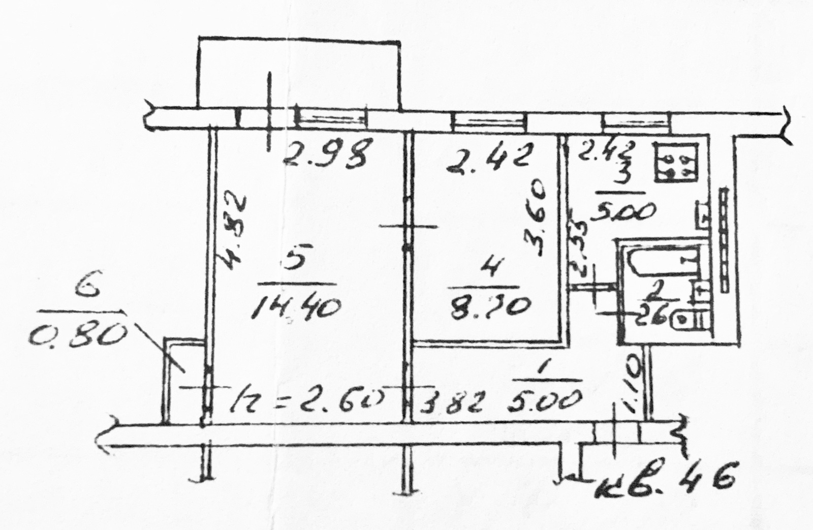 Economy double room repair. - My, Repair, Khrushchev, Apartment, Video