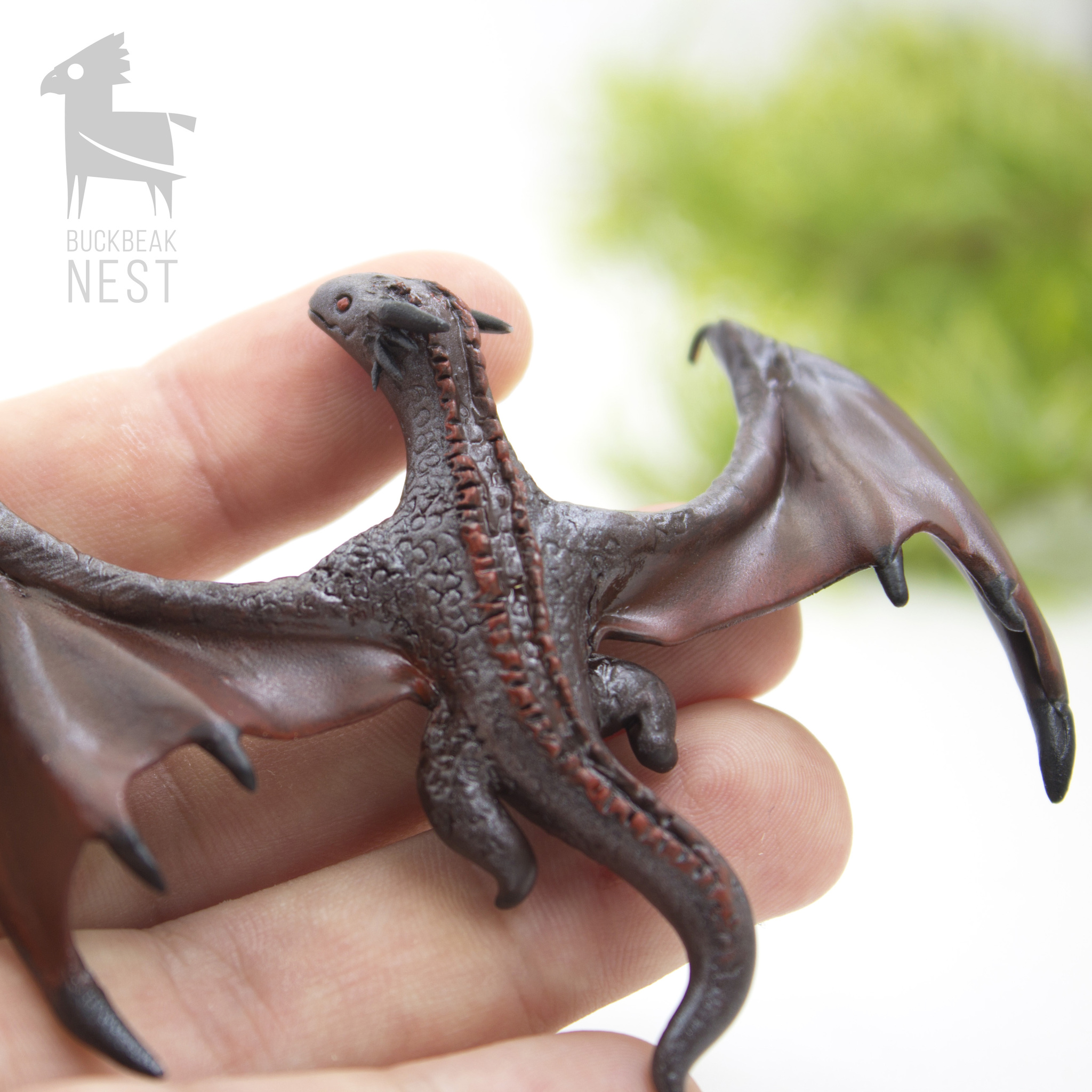 dragon brooch - My, The Dragon, Game of Thrones, Polymer clay, With your own hands, Needlework without process, Handmade, Longpost