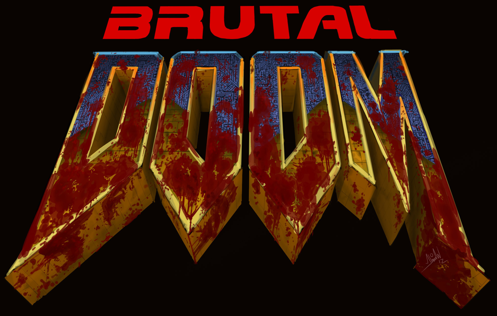 The laziest installation of Brutal DooM - Games, Computer games, Brutal Doom, Doom, Fashion, Maud