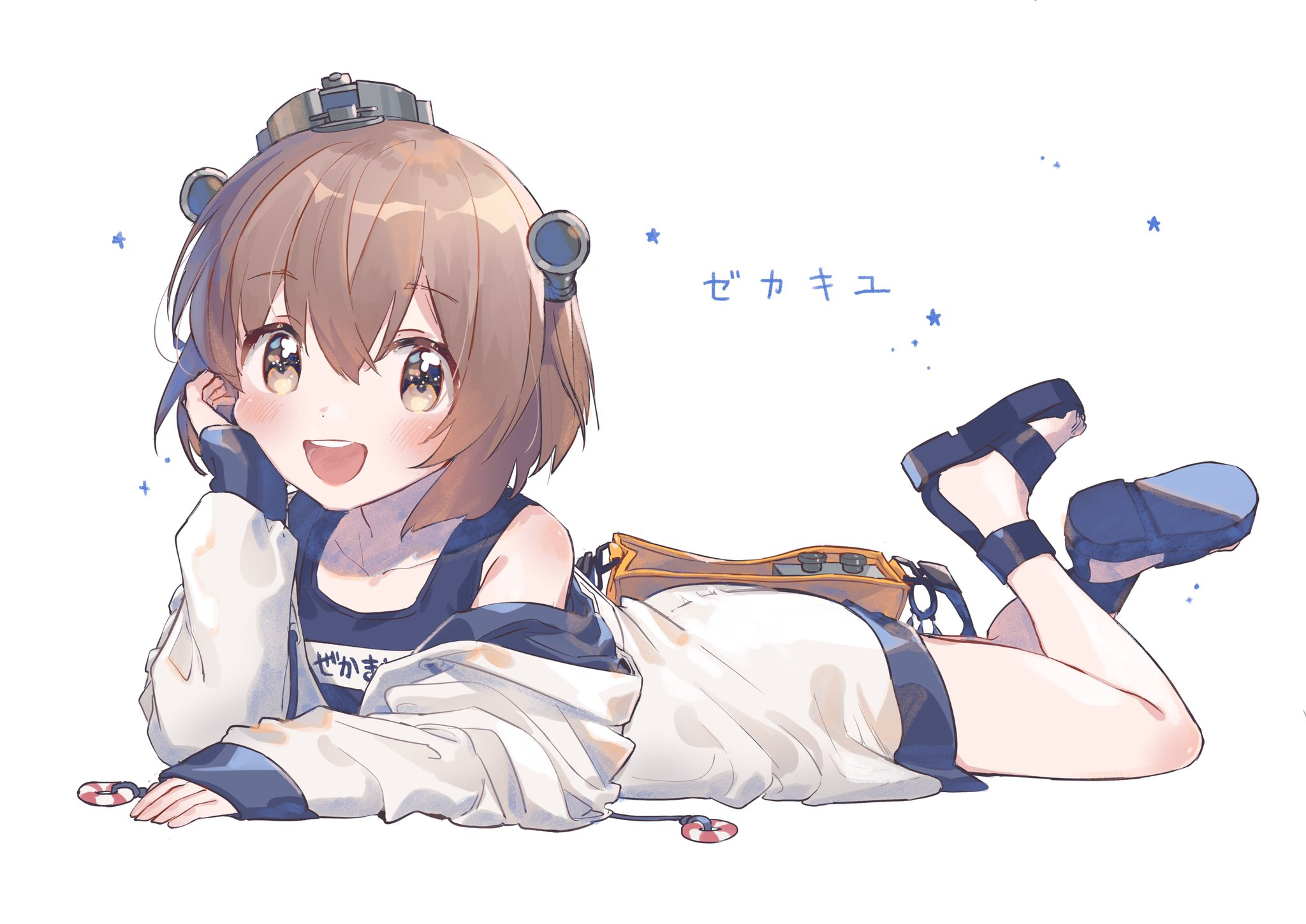 Kawaii - Kantai Collection, Yukikaze, Аниме, Anime Art, Купальник