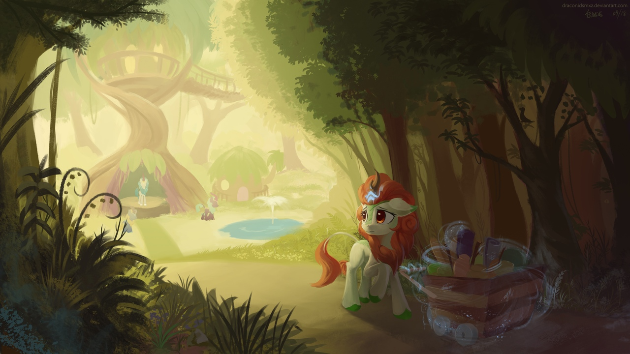 Away - My Little Pony, Autumn Blaze, MLP Kirin