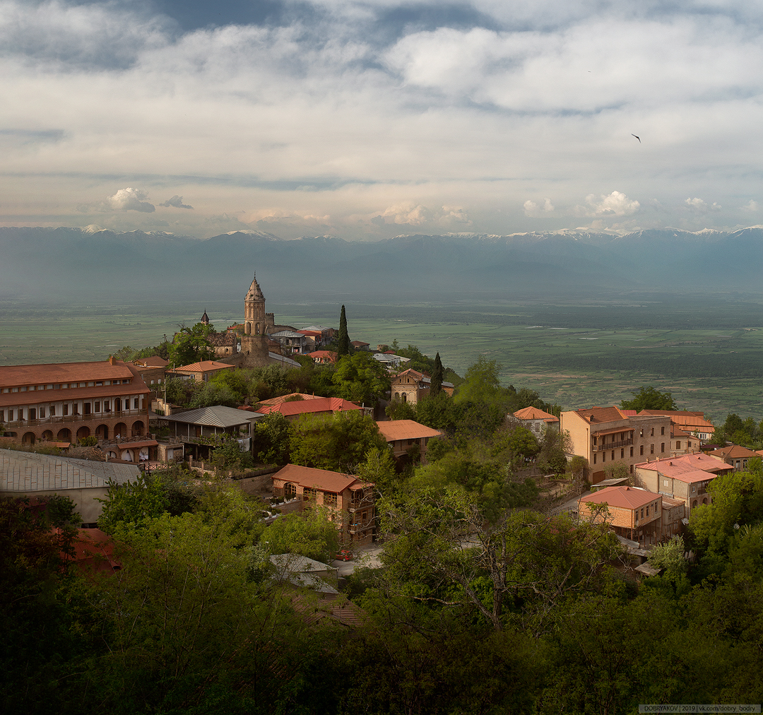 Sighnaghi, city of love - My, Landscape, Friday tag is mine, The photo, Nikon, Georgia, Sighnaghi