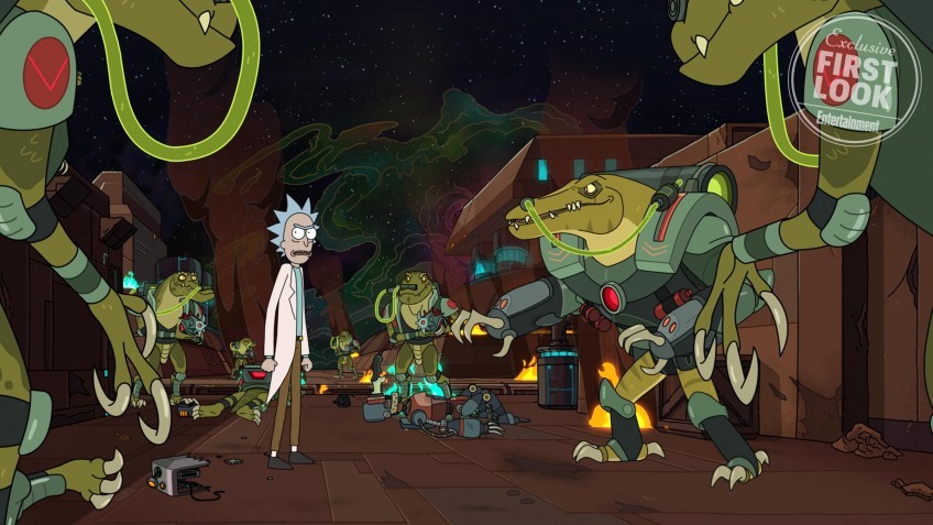 An excerpt from the fourth season of Rick and Morty - Spoiler, Continuation, Rick and Morty, Video, Images, Adventures, Animated series, Longpost