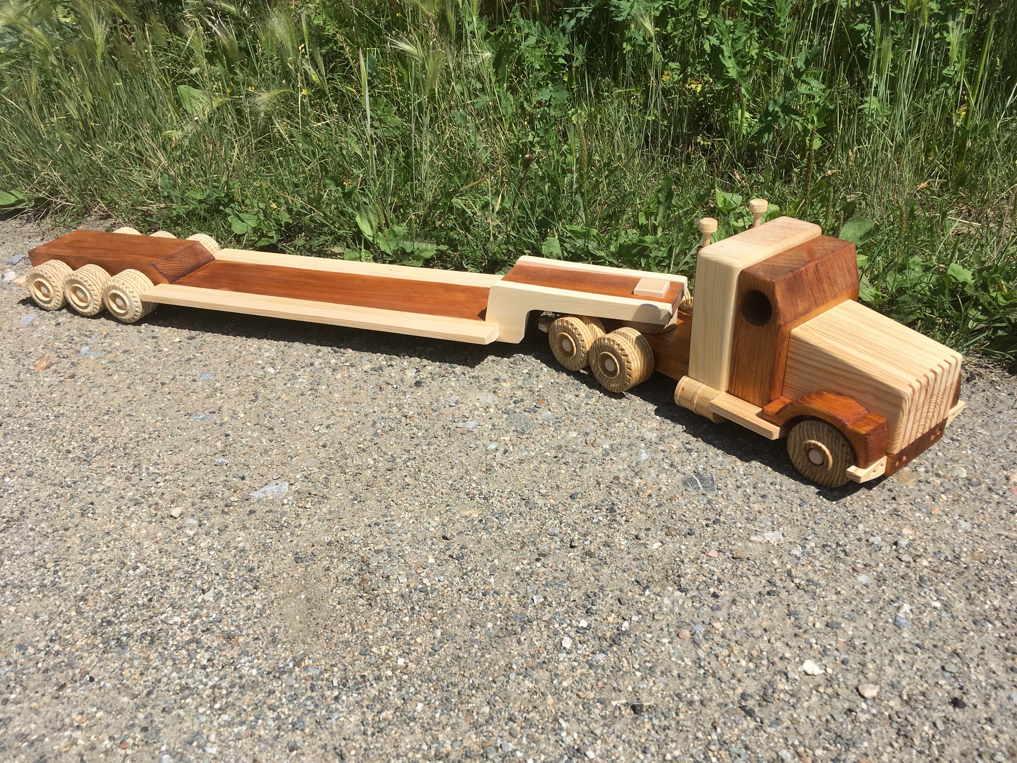 Tractors - My, Toys, Wood carving, Wood products, Woodworking, Longpost