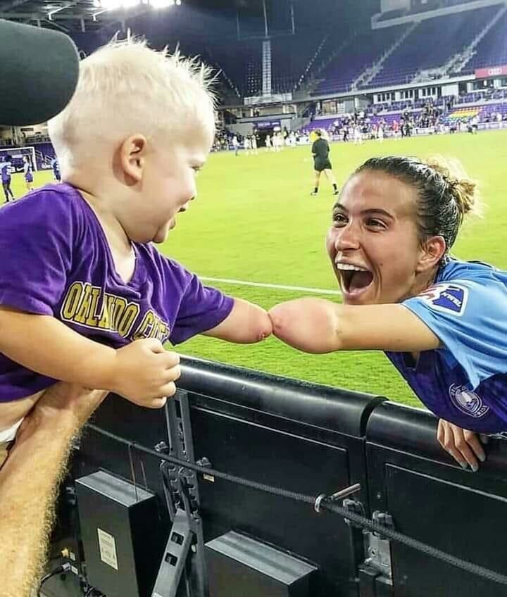 Positive - Boy, Beautiful girl, Football, Opportunities, Disabled person