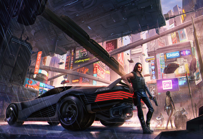 Wake the f*** Up Samurai, we have a city to burn. - Игры, Арт, Cyberpunk 2077, Джон Уик, Длиннопост, Цири, Тор, Киану Ривз, Крис Хемсворт, Джонни Сильверхенд