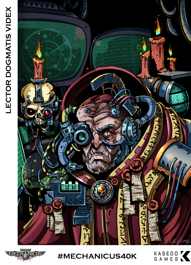 Слава Омниссии! - Warhammer 40k, Wh Art, Арт, Adeptus Mechanicus, Длиннопост, Подборка