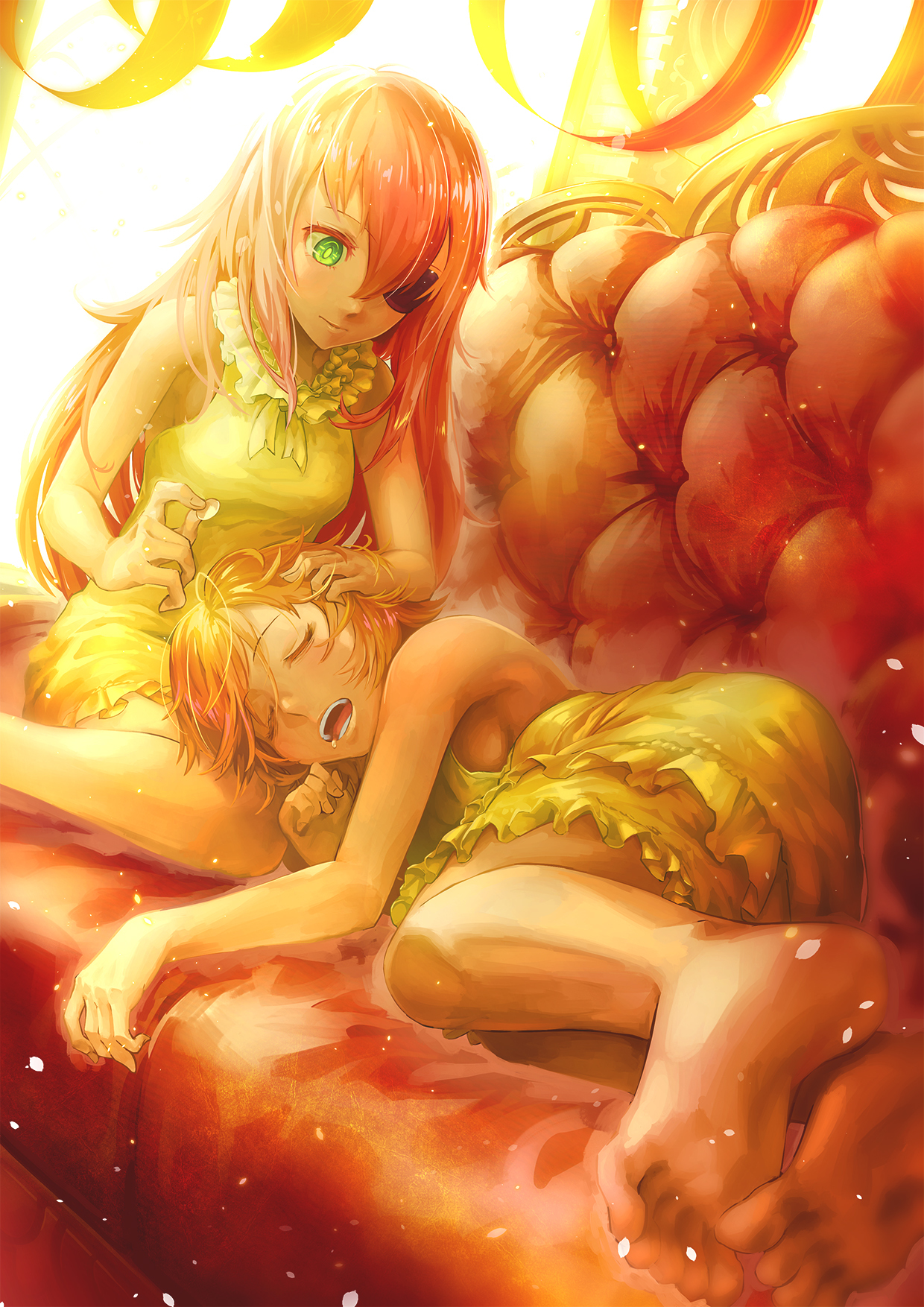 Shizu and Neia - Anime, Anime art, Overlord, Cz2128 Delta, 