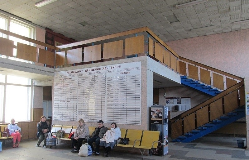 Bus=Bus station - Republic of Belarus, Vileyka, Railway station, Bus, Reconstruction, Story, Town, Humor, Longpost