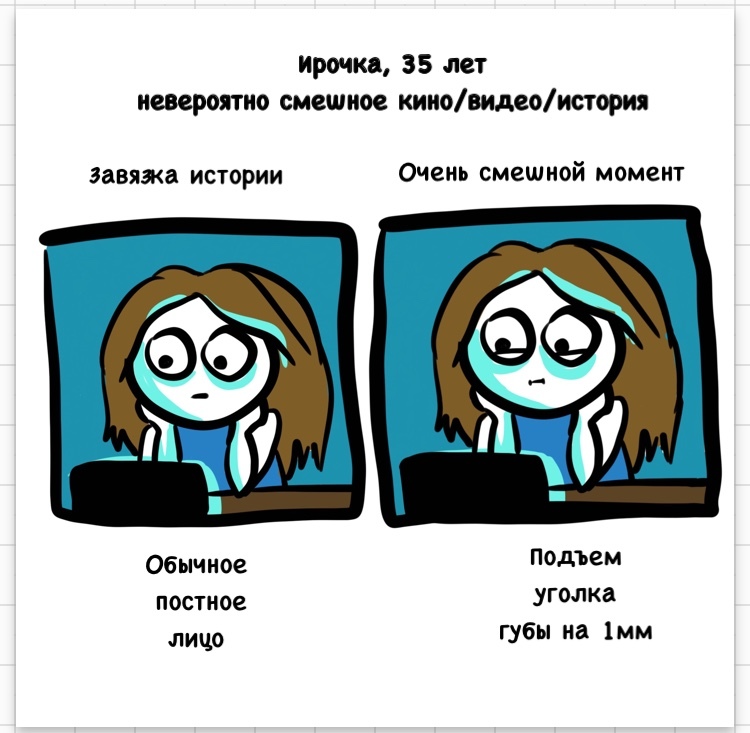 Laugh - My, Drawing, Comics, Laugh, Irinaikrina, Longpost