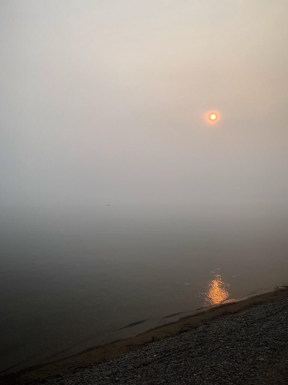 Listvyanka, 30 June. - My, Baikal, Forest fires, Siberia, Longpost