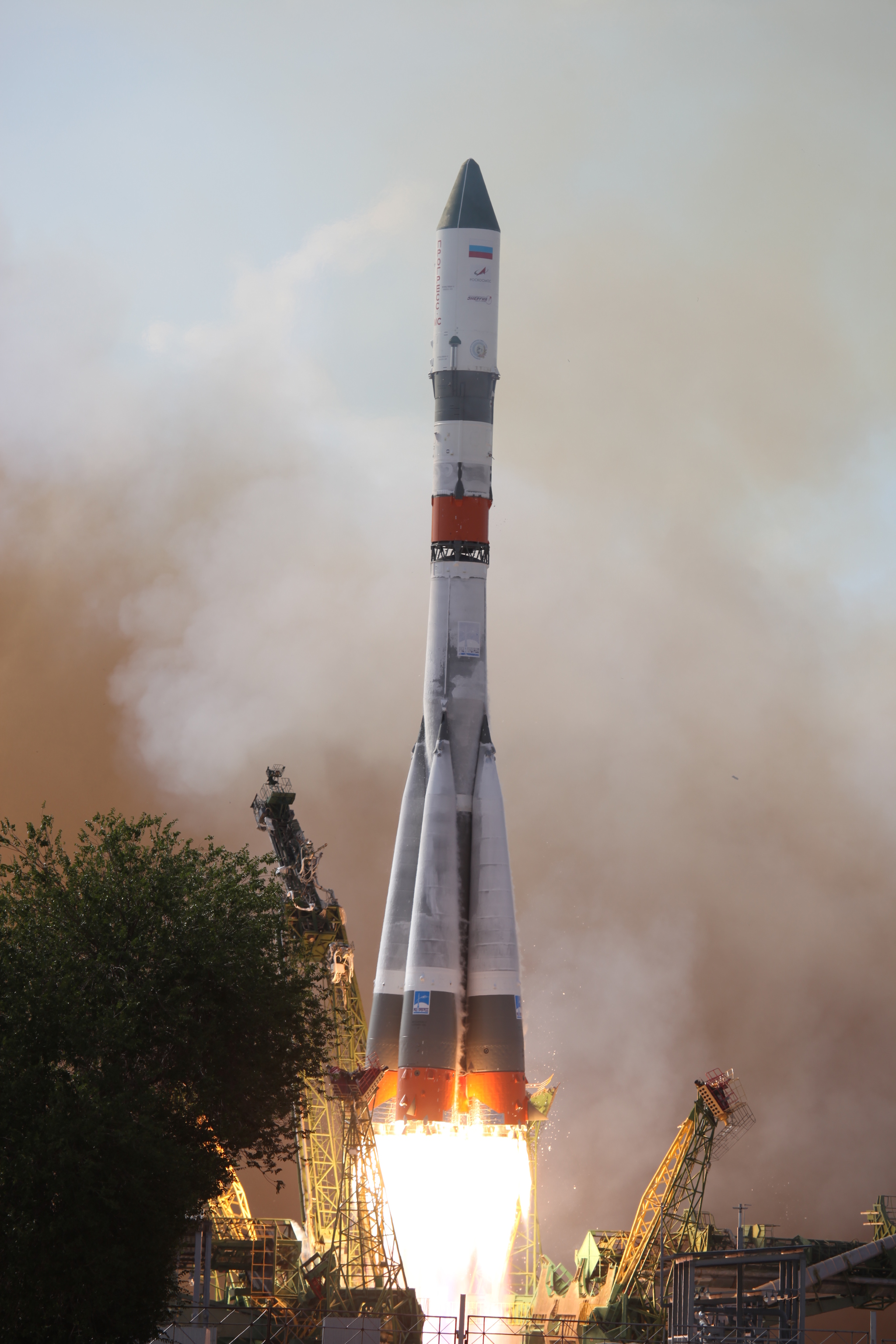 Space truck Progress again broke the record - Rocket, Running, Roscosmos, Progress, Baikonur, Video, Longpost, news