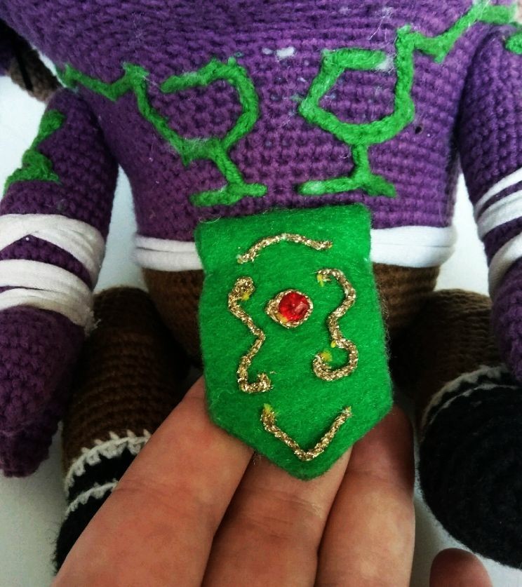 Illidan Stormrage/Murloc - My, Needlework without process, Knitted toys, Wow, World of warcraft, Longpost