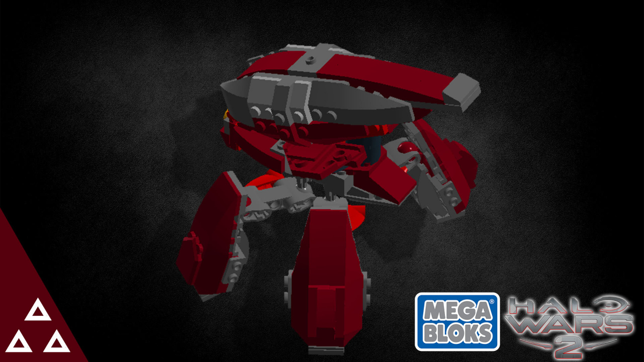 Lego (MegaBloks) Halo wars 2  Banished Locust (Саранча) - Моё, LEGO, Halo, Halo Wars 2, Megabloks, Игры, Робот, Видеоигра, Конструктор, Длиннопост