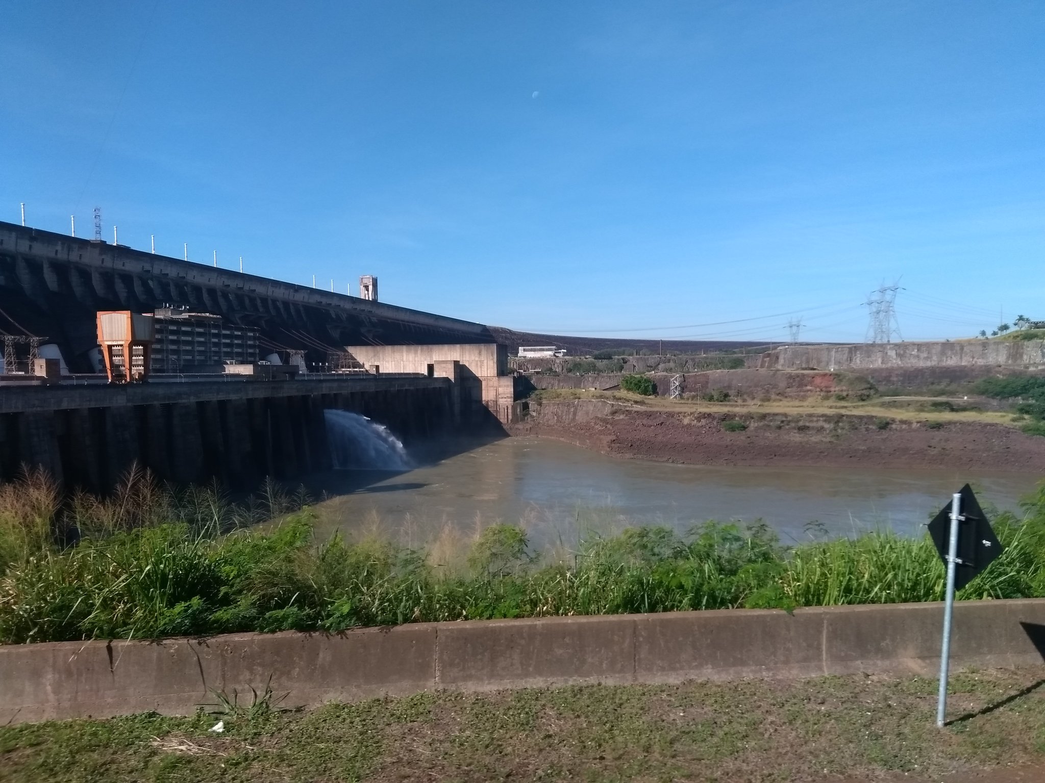 Itaipu. - My, Paraguay, Dam, Travels, Longpost