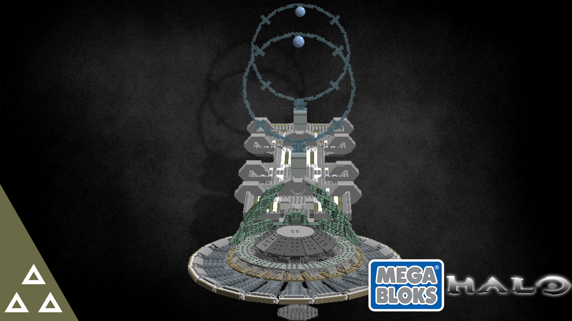 MegaBloks (Lego) Halo 3 Bridge (Bridge) - My, Lego, Megabloks, Halo, Halo Wars 2, Halo 3, Games, LEGO digital designer, , Longpost