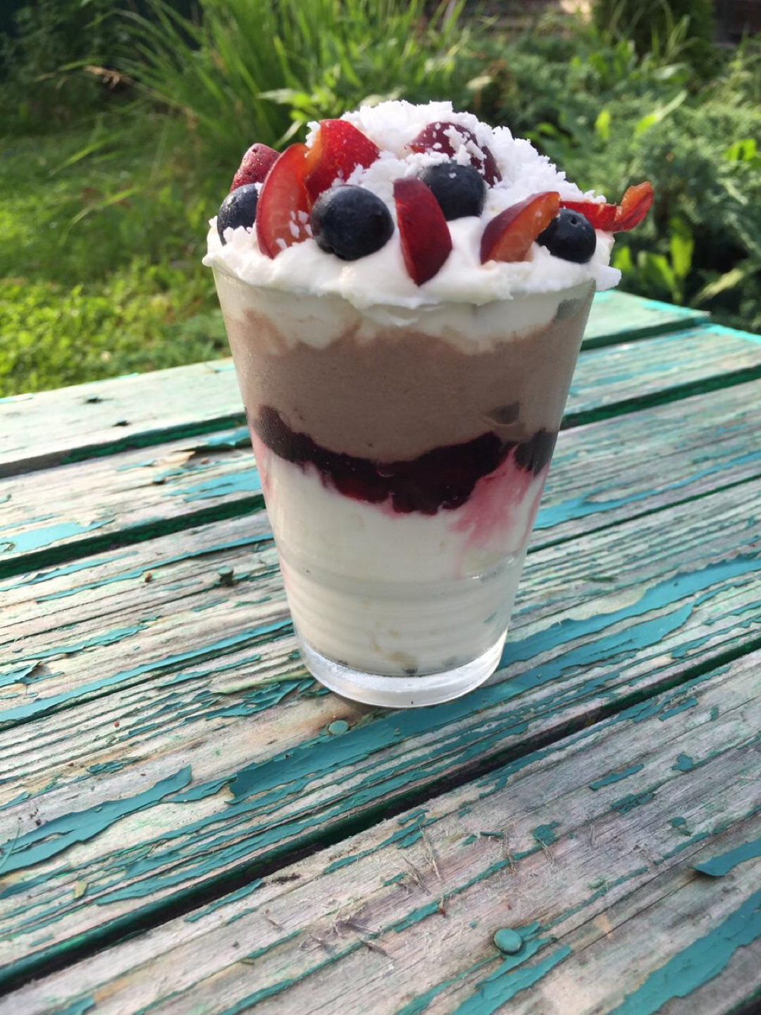 Parfait - My, Dessert, Yummy, Longpost, Recipe, Cooking