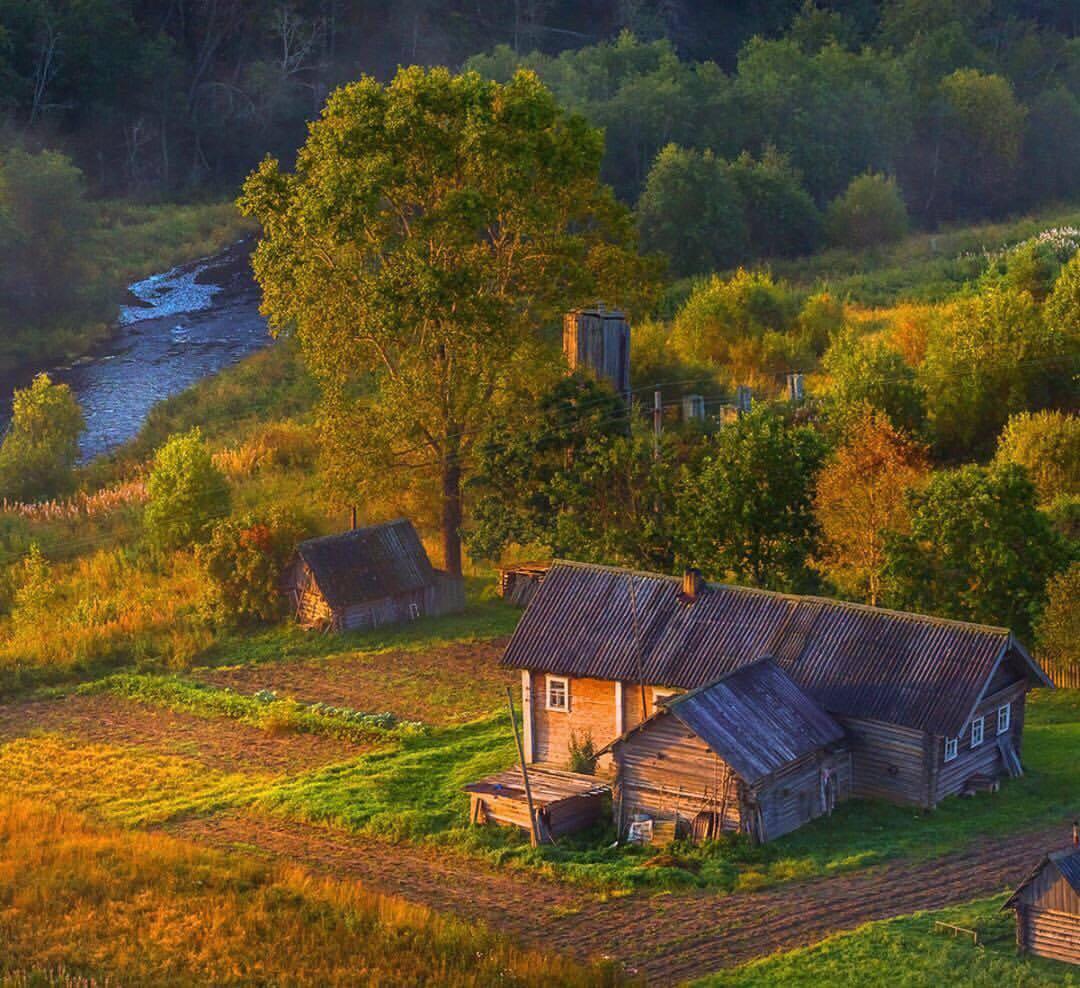 It seems like time has stopped there. - Russia, Village, The nature of Russia, beauty, Mentally, The photo, Nostalgia, Longpost