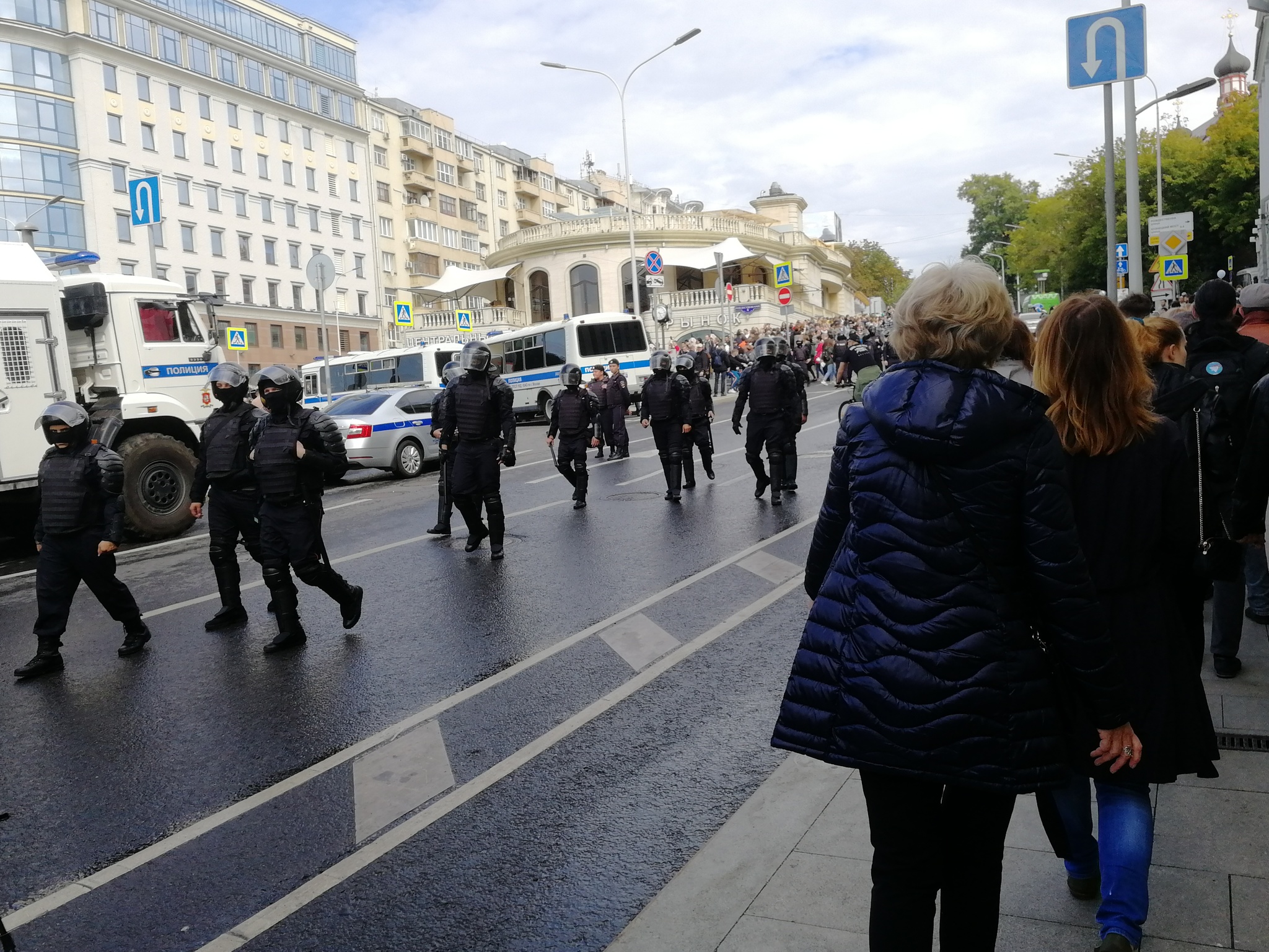 Short review. Peaceful procession For Fair Elections Moscow. 3.09.19 - My, Rally, Moscow, Elections, Sergei Sobyanin, Unauthorized meeting, August, Alexey Navalny, Politics, Longpost