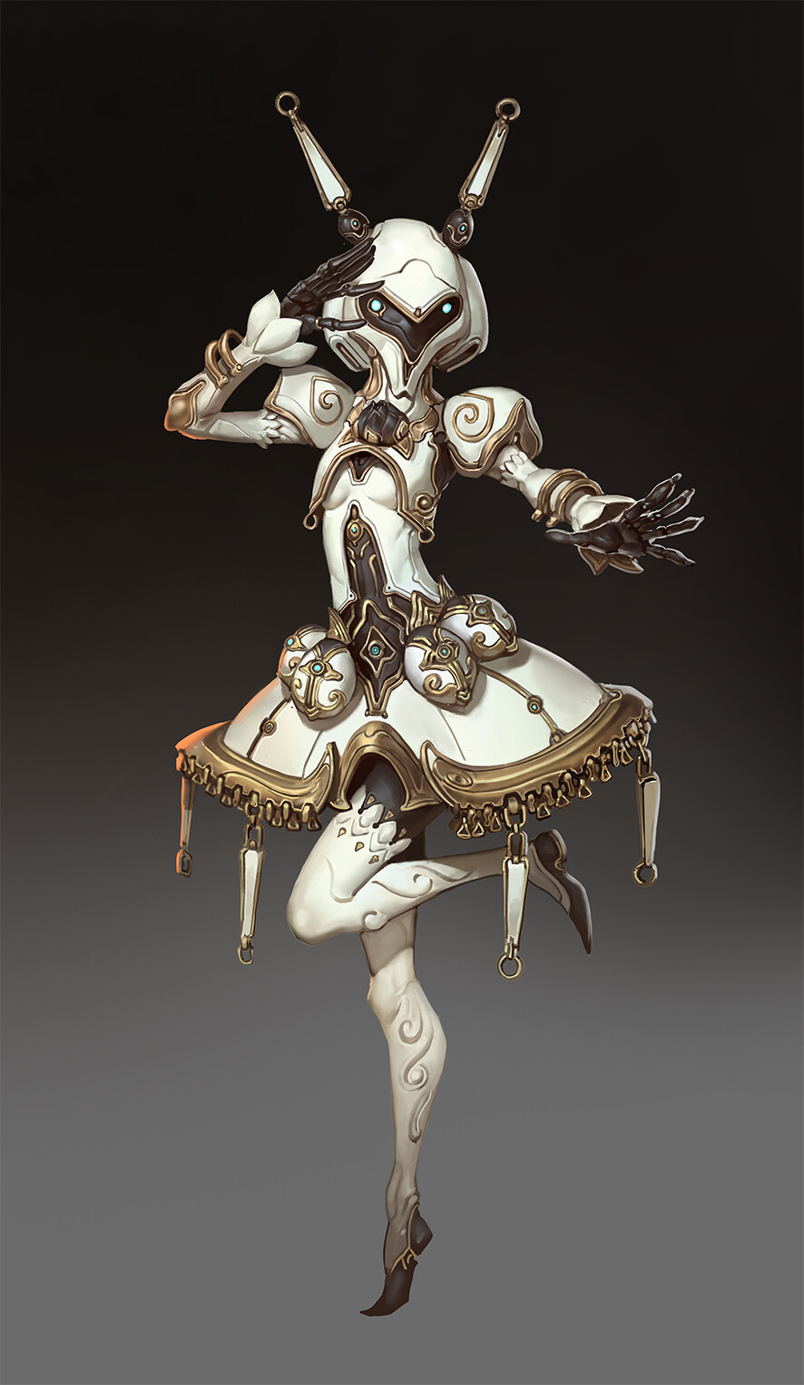 Magical Girl Frames - Artstation, Warframe, Games, Art, Fan art, Longpost, 