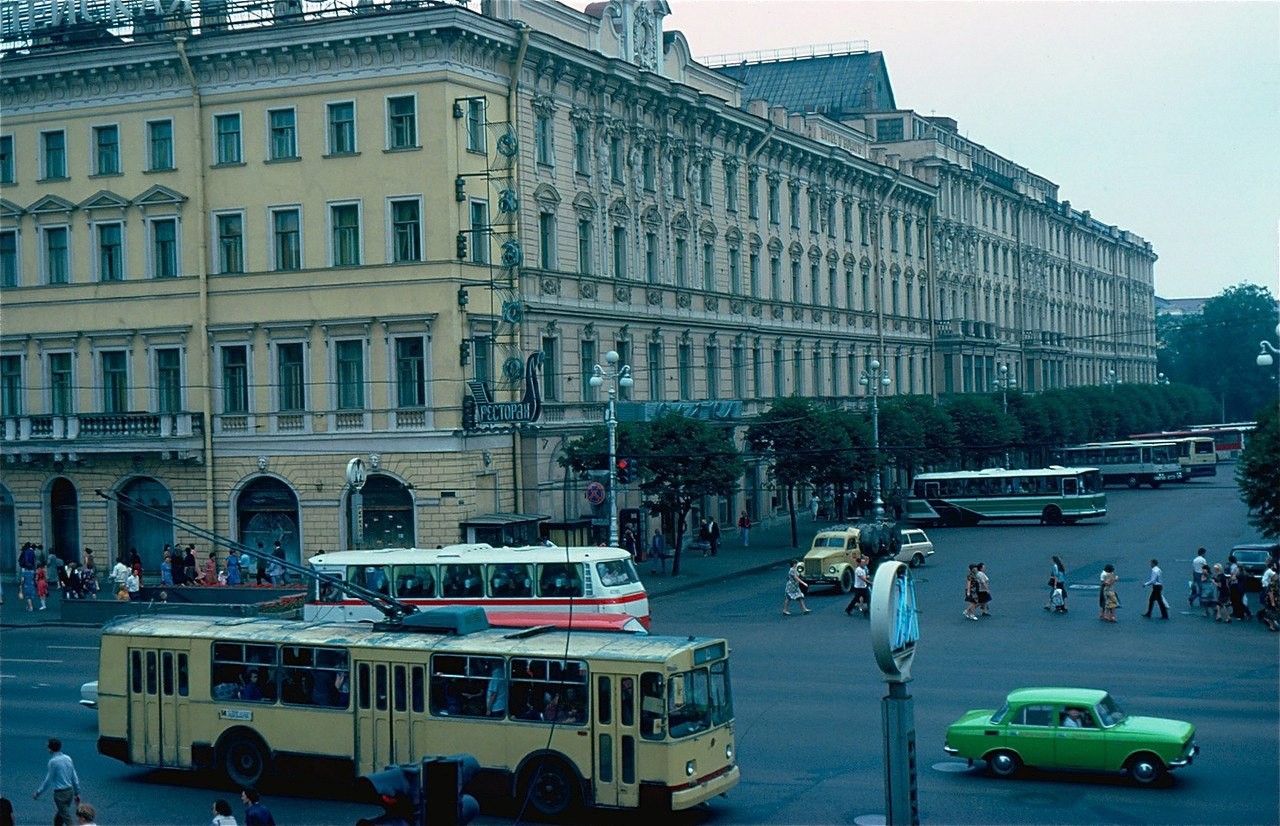 Leningrad 1981 - the USSR, Leningrad, Longpost, 80-е