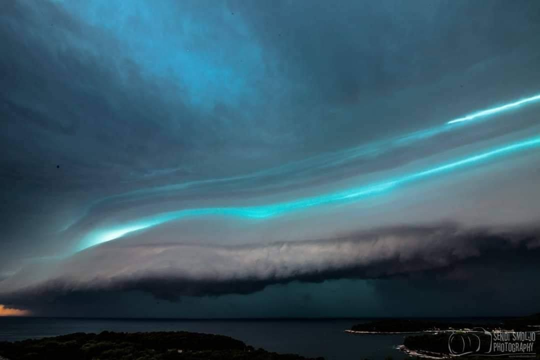 Thunderstorms in Croatia, August 2019. - Thunderstorm, Croatia, The photo, Aesthetics, Longpost