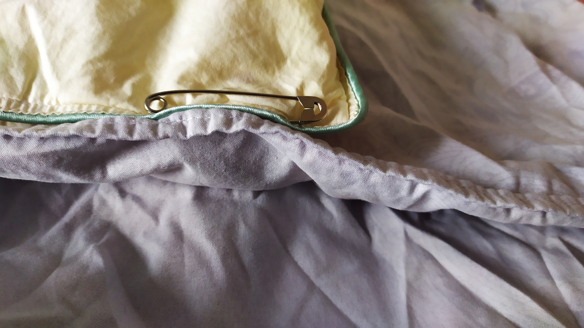 Quilt in duvet cover - My, A blanket, Duvet cover, Life hack, Simple solutions, League of Leni, All ingenious is simple, Longpost