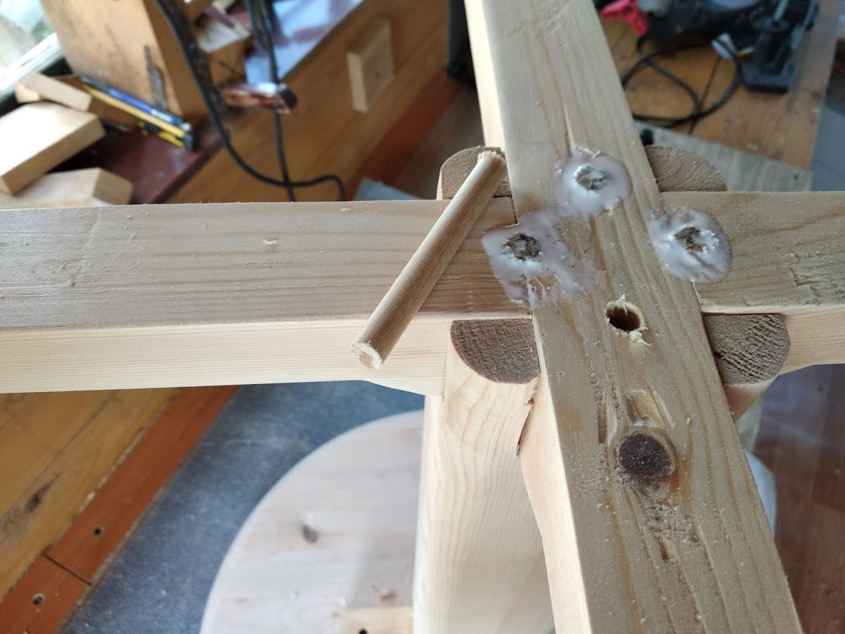 Small table for tea/coffee/ashtray. - My, Carpenter, Needlework with process, Simple things, Longpost, Table, With your own hands