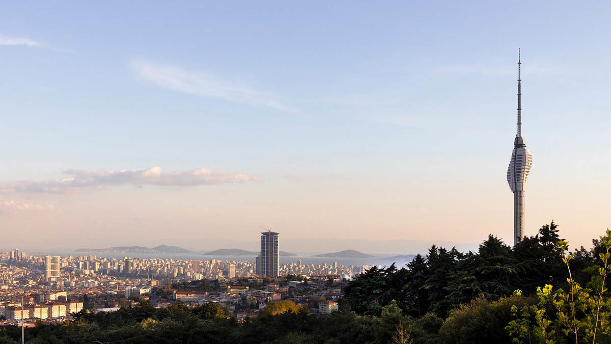 Istanbul TV tower. - Turkey, Istanbul, Architecture, TV tower, Longpost