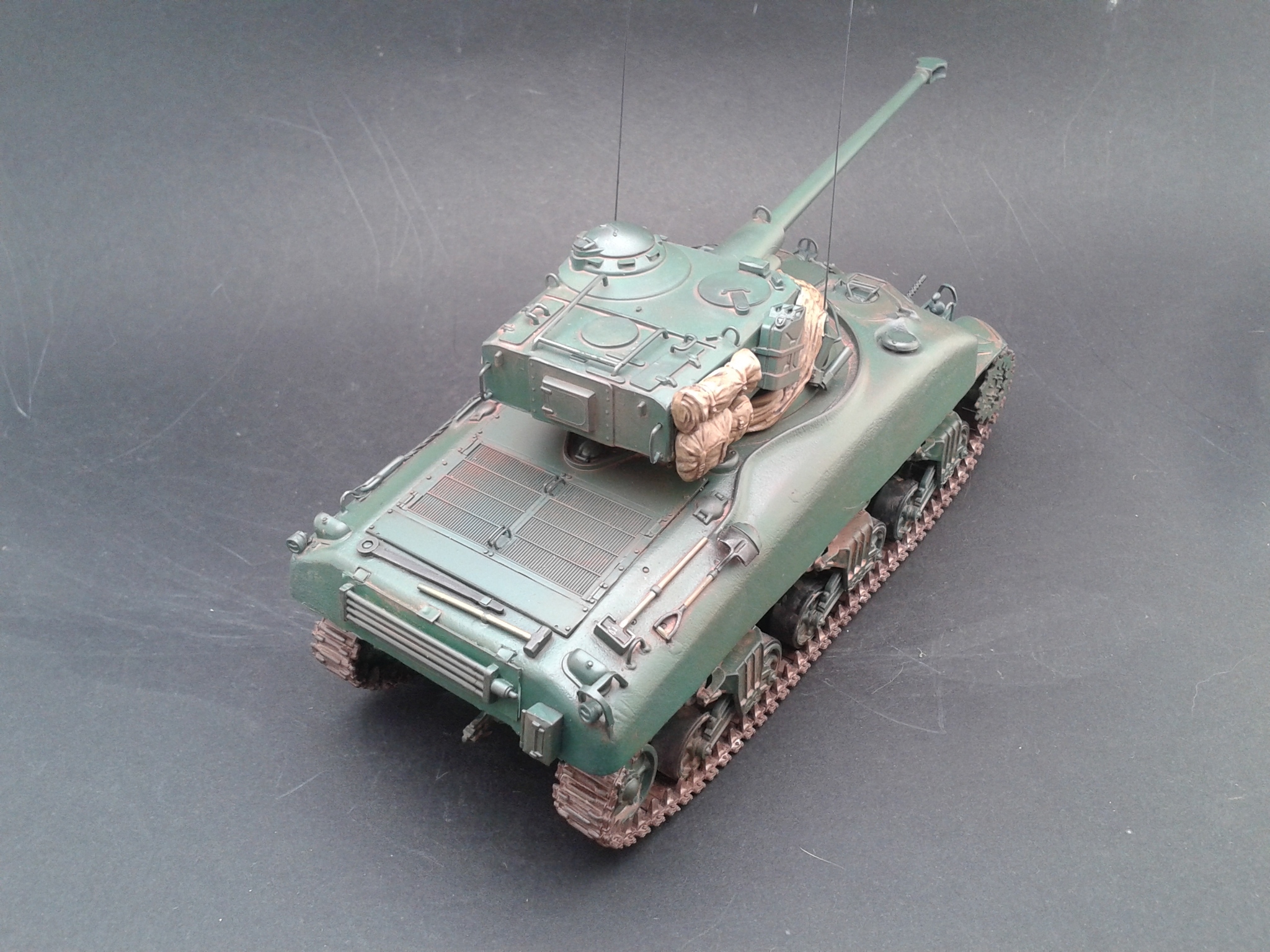 French-Egyptian Sherman.M4/FL10 do-it-yourself. - My, Tanks, France, War thunder, Longpost