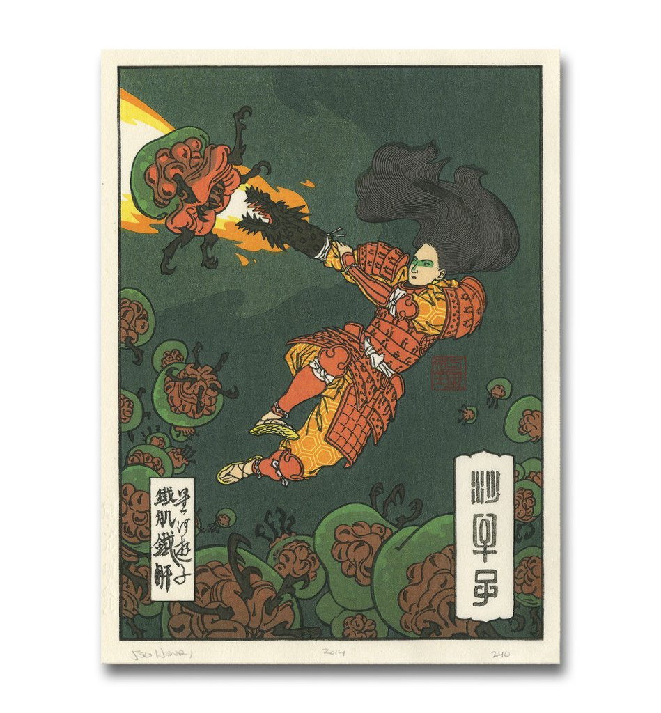 Games in classic Japanese style - Games, Art, Longpost