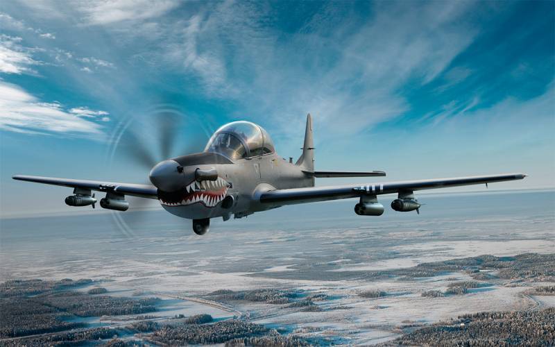 IL-2 from Brazil. Light turboprop attack aircraft Embraer EMB 314 Super Tucano - Turboprop aircraft, Brazil, Longpost, Aviation, Embraer, Attack aircraft